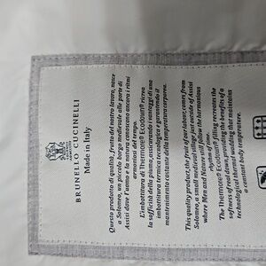 Brunello cucinelli , thermore ecodown jacket